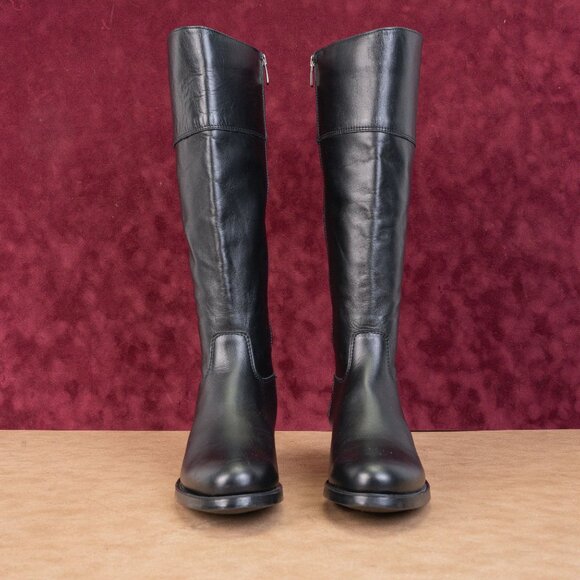 La Canadienne Women Sasha Leather Waterproof Equestrian Riding Knee Boots sz 8.5 - Picture 3 of 10